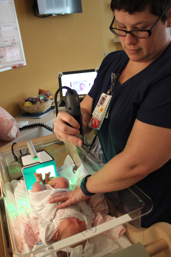 We Are the First NC Hospital to Use Infant Footprint Safety Scan